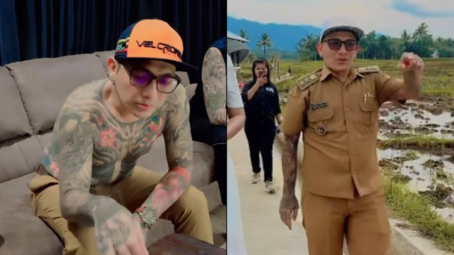 Biodata dan Agama Hoho Alkaf, Kades di Banjarnegara yang Tubuhnya Dipenuhi Tato dan Ditindik